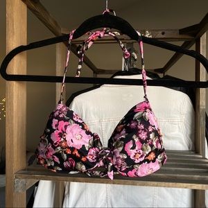 H&M flowered bikini bathing suit